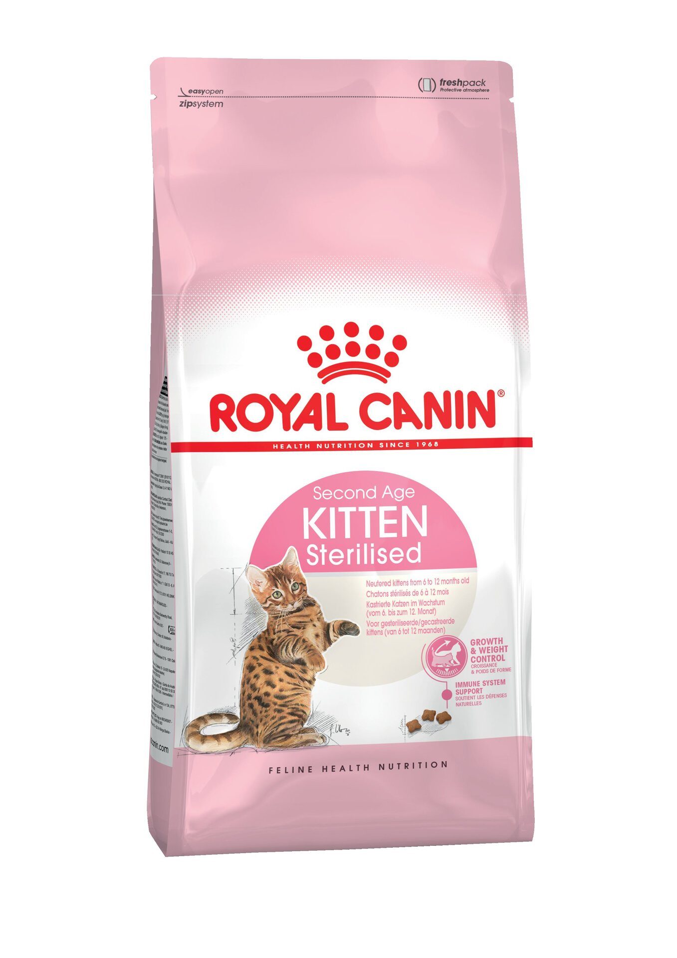 Корм Royal Canin для стерилизованных котят с момента операции до 12 мес., Kitten Sterilized 3,5 кг